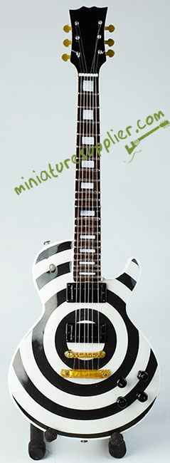Zakk Wylde Gibson Black White