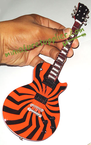 Zakk Wylde Gibson Black Natural wood