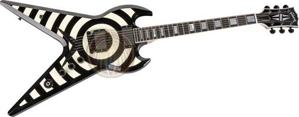 Zakk Wylde Gibson Black Natural wood 