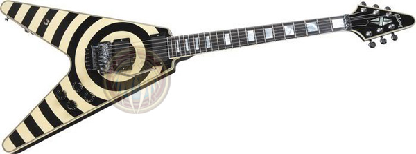 Miniature guitar electric Zakk Wylde Bullseye Flying V