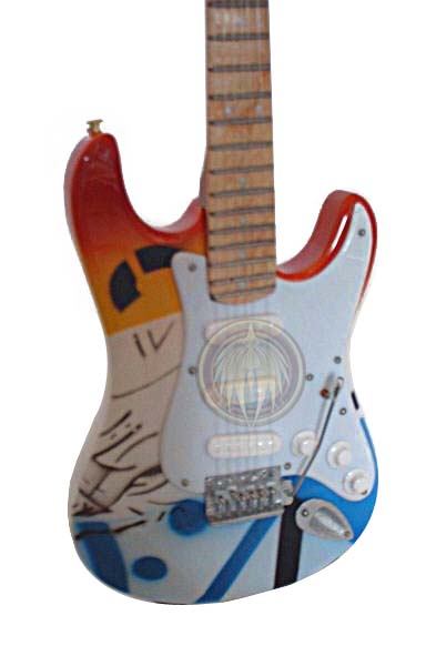 Fender Stratocaster miniature guitar