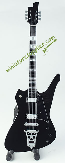 Miniature guitar KIss Blacky
