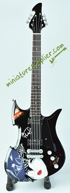 Miniature guitar Paul Stanley KISS