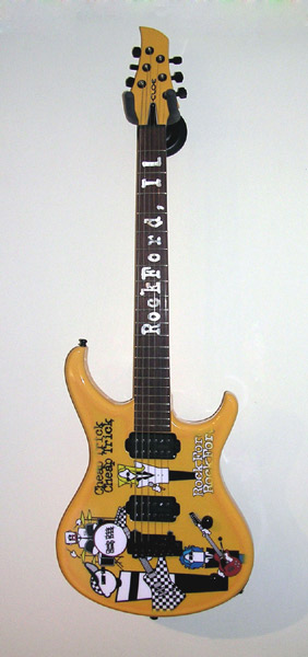 Miniature guitar Rock Ford