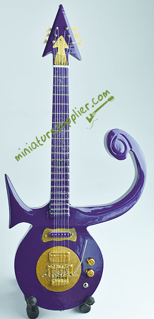 Miniature electric guitar Prince