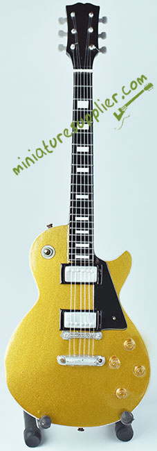 Miniature Guitar Epiphone Gold