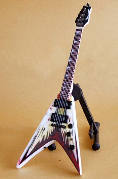 Miniature Guitar Dave Mustaine