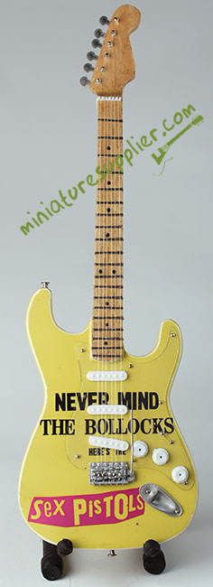 Miniature Guitar Sex Pistols