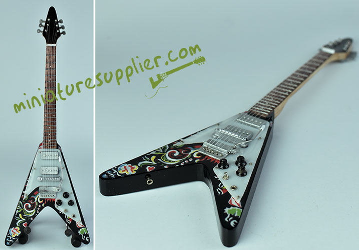 Guitar electric miniature Flying V 
