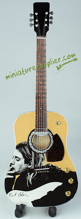 Miniature guitar acoustic Blonde
