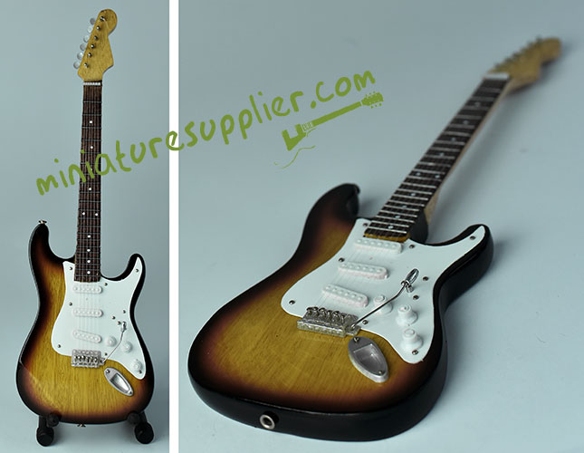 Artist Buddy Guy Stratocaster guitar miniature