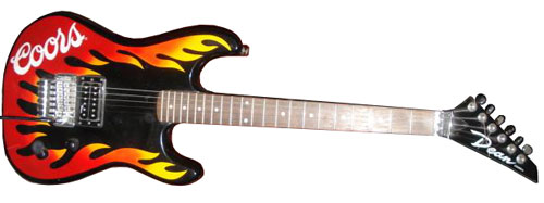 Replica miniature guitar electric made in Bali Indonesia