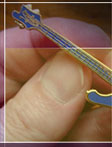 Miniature guitar supplies from Bali Indonesia