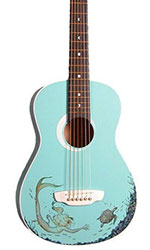 Luna Aurora Mermaid acoustic guitar