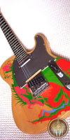 Miniature guitar Bali