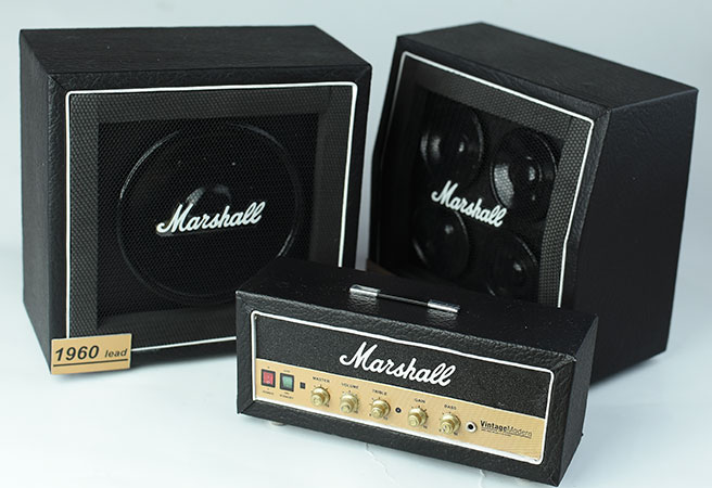 wholesale miniature amplifier marshall 3 pcs in set in detail quality products, supplier from Bali Indonesia