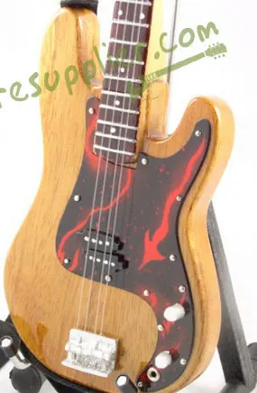 production miniature bass John Deacon QUEEN, handmade miniature Kiss bass guitar from Bali Indonesia
