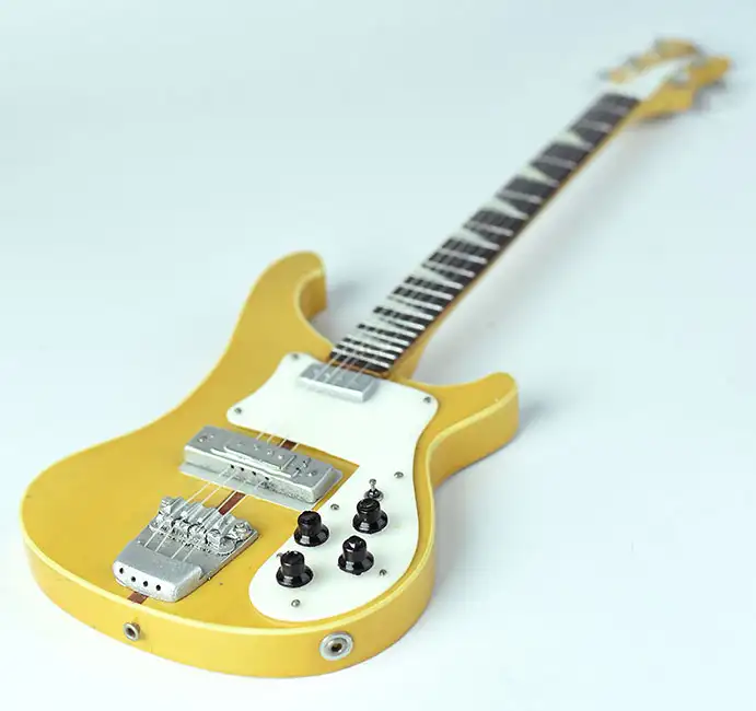 supplier miniature Bass The Beatles - Rickenbacker Paul McCartney , handmade miniature bass guitar replica