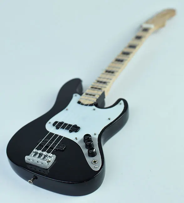 wholesale Miniature jazz bass in black color production from Bali Indonesia