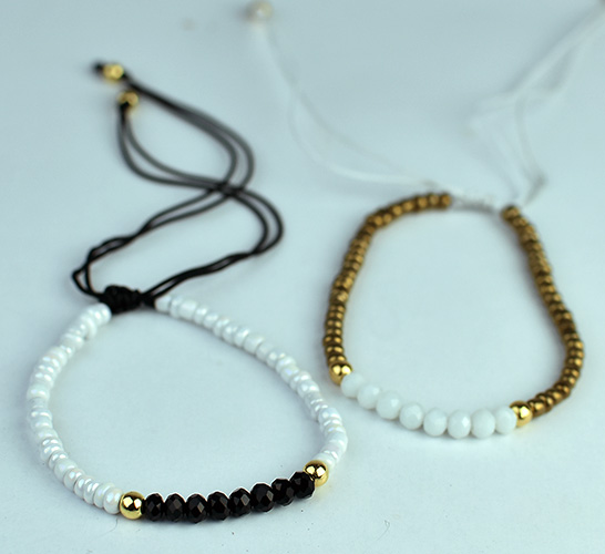 supplier handicrafts bracelet bead charms round tiny made in Bali Indonesia