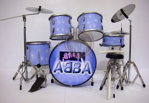 supply miniature drum set ABBA Dancing Queen