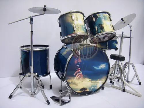 Wholesale miniature drumset Bob Marley