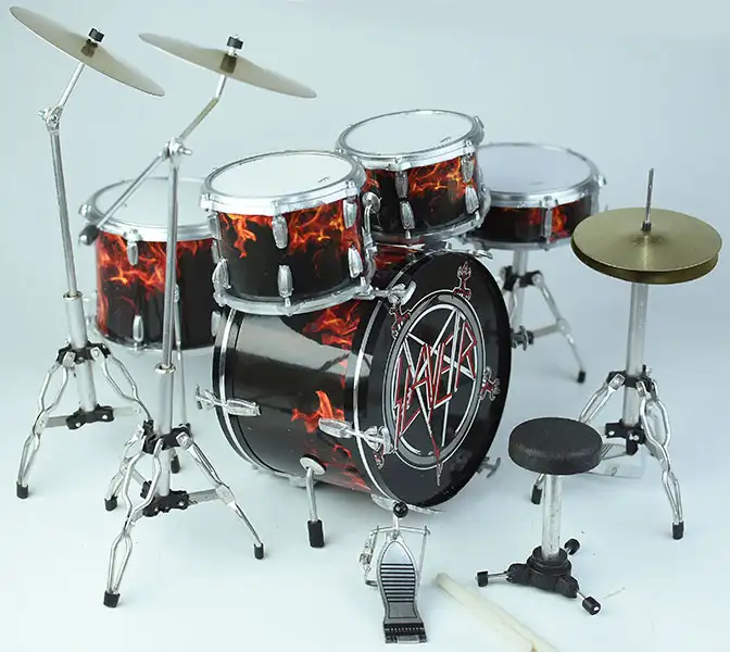 handmade miniature drum slayer
