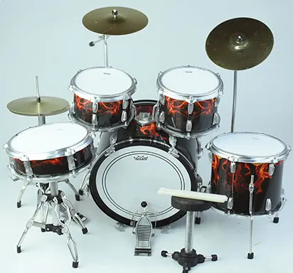 Slayer pentagram miniature drum replica