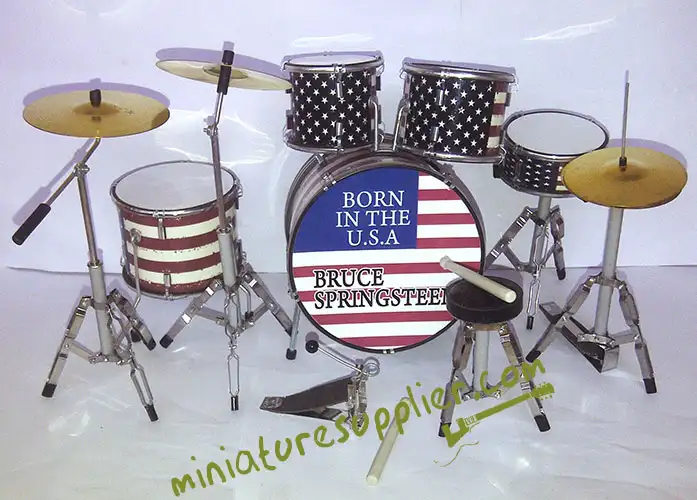 Wholesale miniature drumset Bruce Springsteen Born In the USA