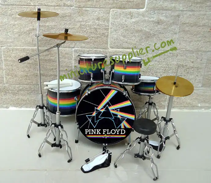 Wholesale miniature drumset Pink Floyd The Dark Side of the Moon