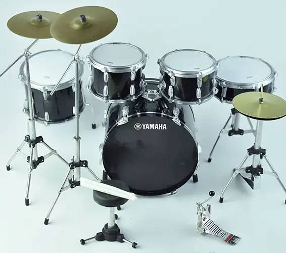 supply miniature drumset black color