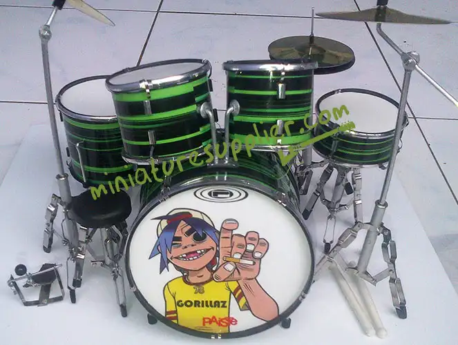 Wholesale miniature drum set Gorillaz