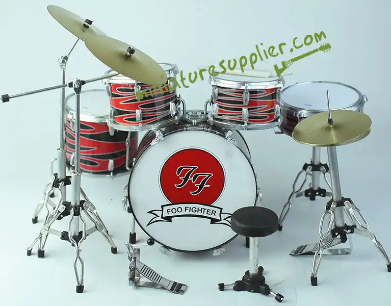 Wholesale Miniature Drum Set Dave Grohl Foo Fighters