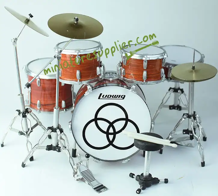 Wholesale Miniature Drum Set John Bonham Led Zeppelin