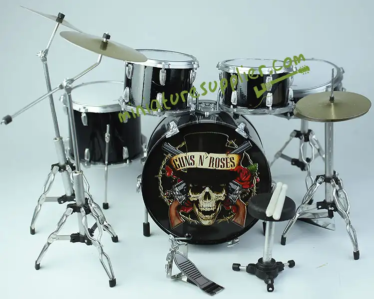 Guns n Roses drum set miniature for sale