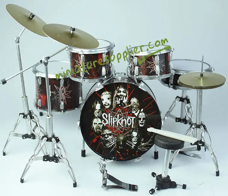 Joey Jordison Slipknot drum set miniature for sale