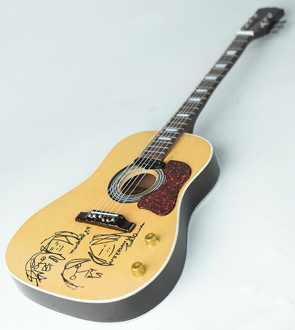 wholesale Miniature guitar replica John Lennon tribute The Beatles