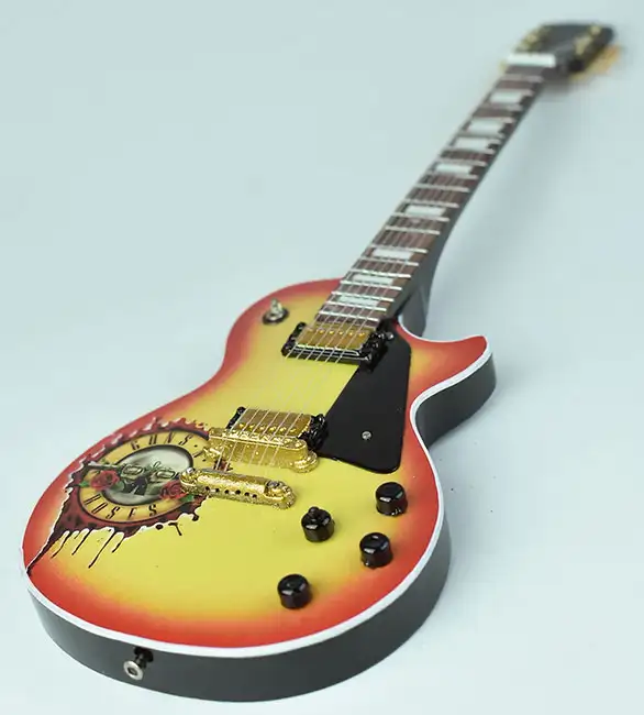 wholesale Miniature guitar replica Gun N' Roses logo, Slash miniature guitar