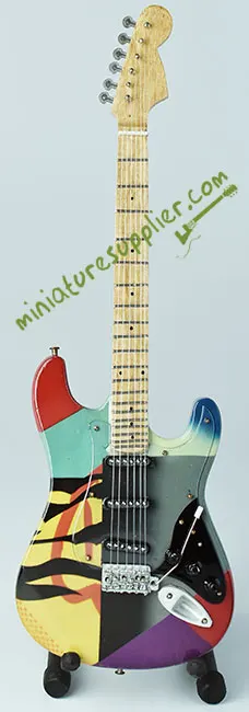 Miniature guitar replica Eric Clapton Crash C