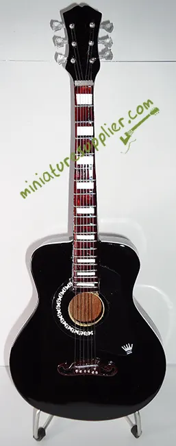 wholesale Miniature Acoustic Guitar Elvis Presley King of Rock and Roll production from Bali Indonesia