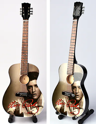 Replica miniature guitar acoustic made in Bali Indonesia