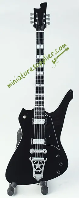 Miniature guitar kit Kiss Blacky Paul Stanley