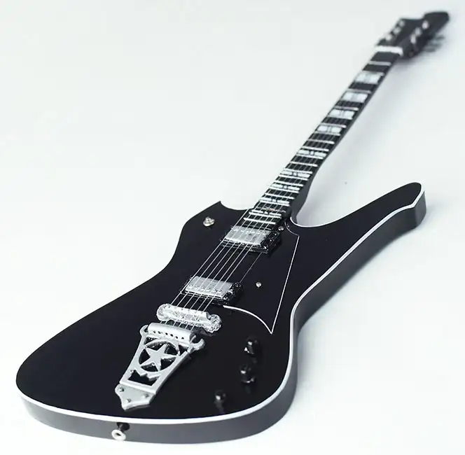 wholesale Miniature guitar kit Kiss Blacky Paul Stanley made in Indonesia
