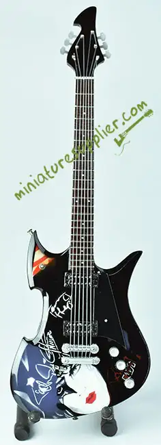 Miniature guitar replica Paul Stanley Kiss