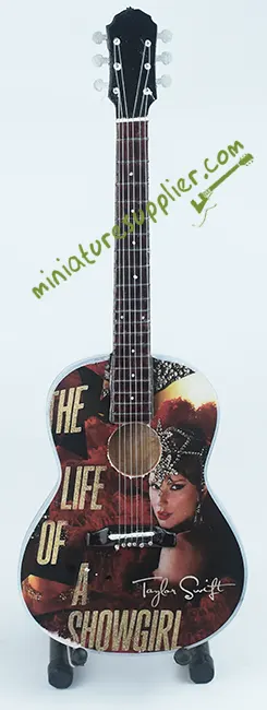 wholesale Miniature Acoustic Guitar Taylor Swifts The Life of a Showgirl production from Bali Indonesia