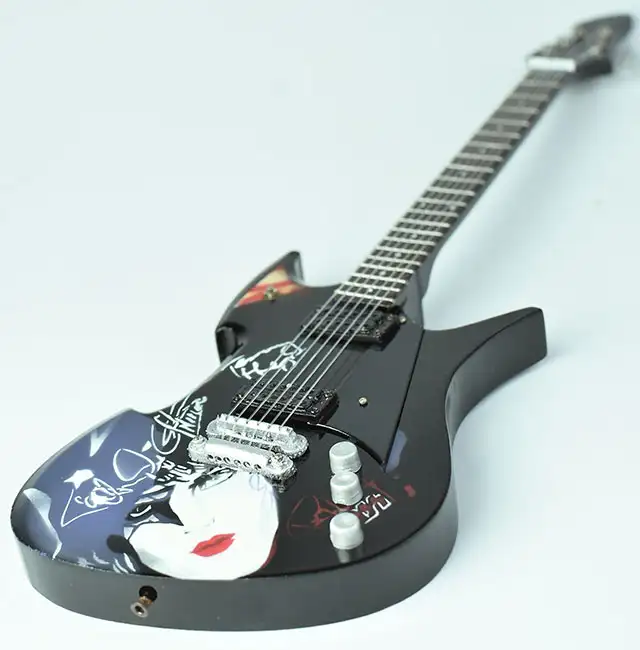 wholesale Miniature guitar replica Paul Stanley Kiss