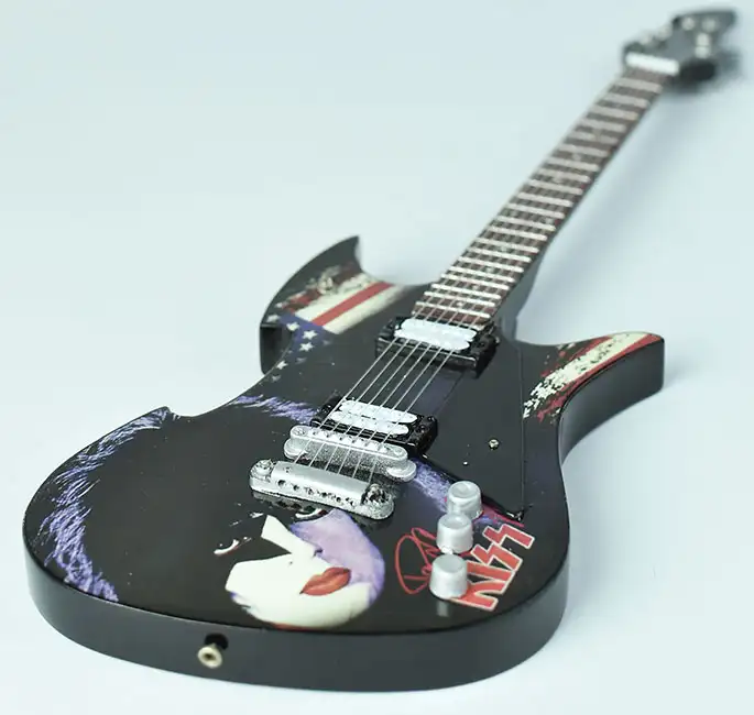 wholesale Miniature guitar replica Paul Stanley Kiss