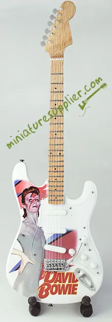 Miniature guitar replica David Bowie Ziggy Stardust