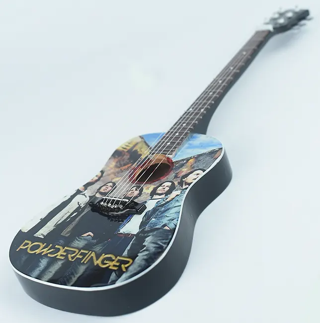 supplier miniature guitar acoustic Powderfinger, handmade miniature acoustic guitar replica