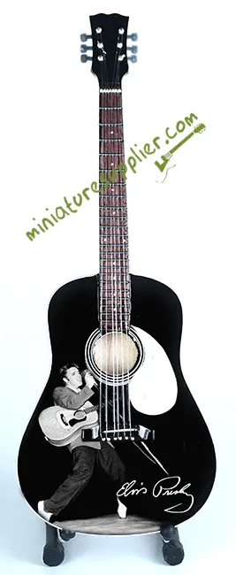 wholesale Miniature Acoustic Guitar Elvis Presley production from Bali Indonesia